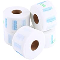 Los mejores  - 5 Unids-set Rollos de Papel Desechables Blancos para Cubrir el Cuello- Herramientas de Peluquería Accesorios para el…